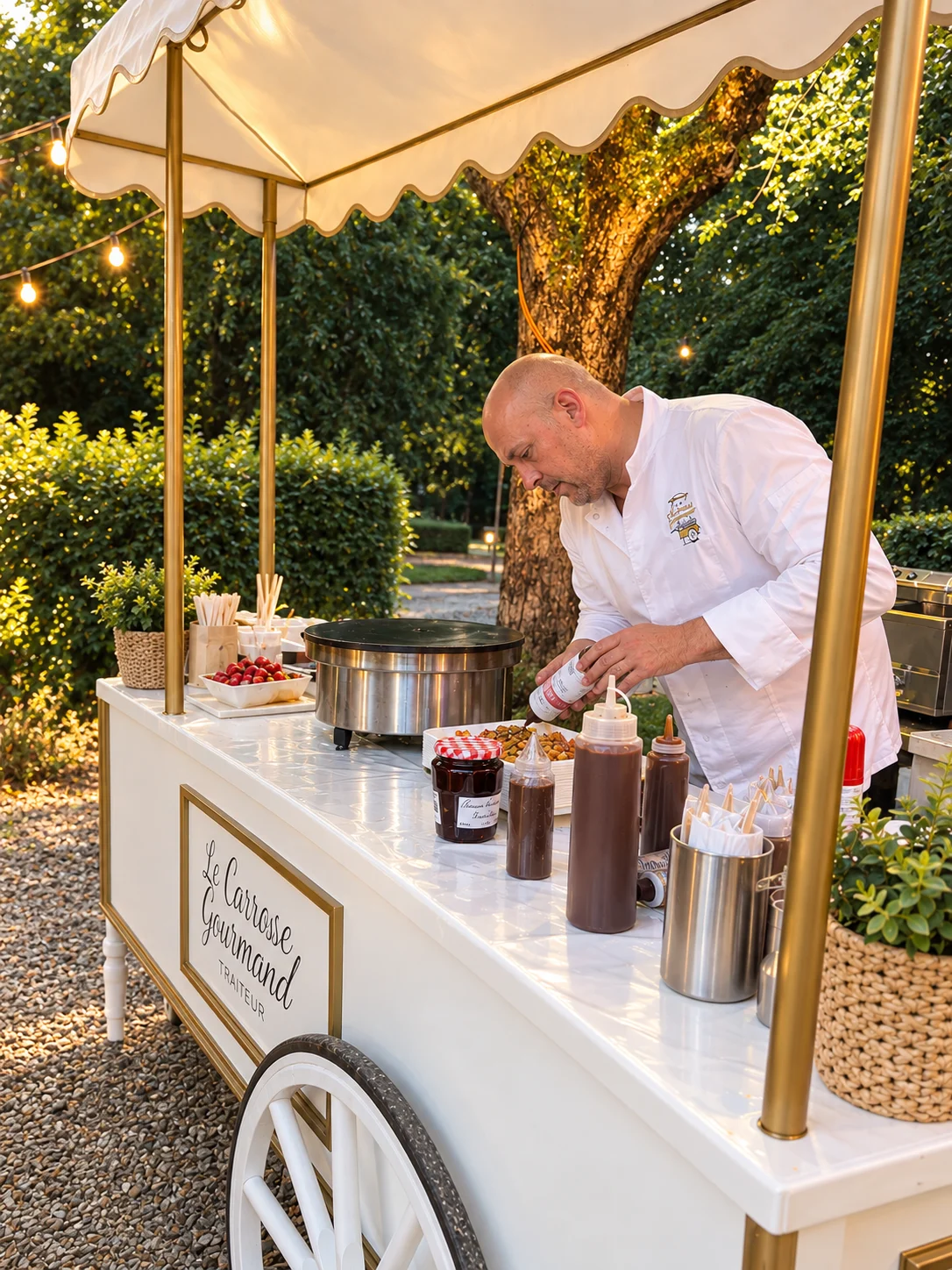 Le chef du Carrosse Gourmand
